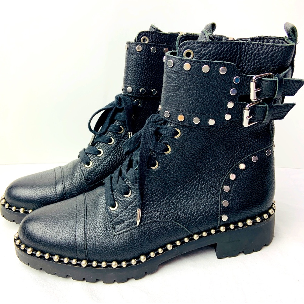 Sam Edelman Jennifer Studded Combat Boots